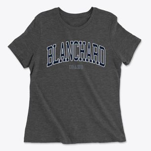 Blanchard Idaho Traditional Women's Cotton T-Shirt