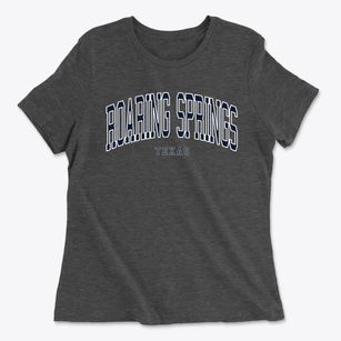Roaring Springs Texas Traditional Women's Cotton T-Shirt