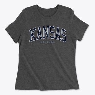 Kansas Alabama Traditional Women's Cotton T-Shirt