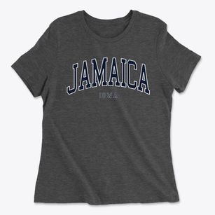 Jamaica Iowa Traditional Women's Cotton T-Shirt