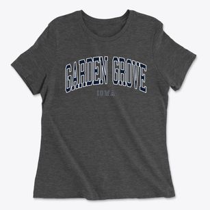 Garden Grove Iowa Traditional Women's Cotton T-Shirt