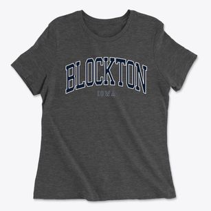 Blockton Iowa Traditional Women's Cotton T-Shirt