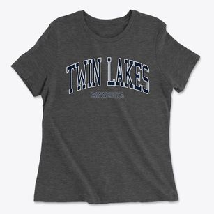 Twin Lakes Minnesota Traditional Women's Cotton T-Shirt