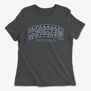 Henderson North Carolina Traditional Women's Cotton T-Shirt