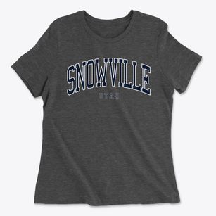 Snowville Utah Traditional Women's Cotton T-Shirt