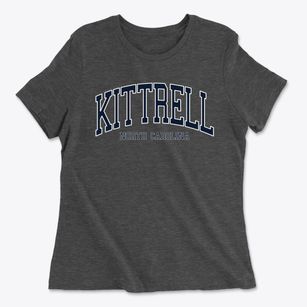 Kittrell North Carolina Traditional Women's Cotton T-Shirt