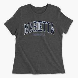 Marietta Minnesota Traditional Women's Cotton T-Shirt