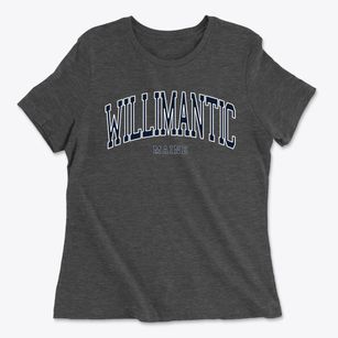 Willimantic Maine Traditional Women's Cotton T-Shirt