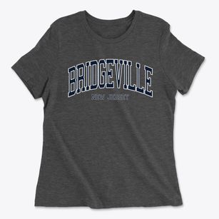 Bridgeville New Jersey Traditional Women's Cotton T-Shirt