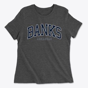 Banks Arkansas Traditional Women's Cotton T-Shirt
