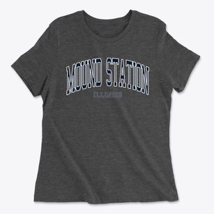 Mound Station Illinois Traditional Women's Cotton T-Shirt