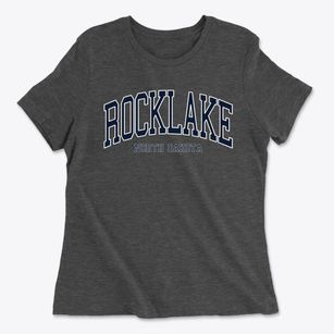 Rocklake North Dakota Traditional Women's Cotton T-Shirt