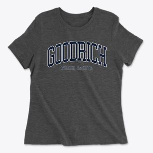Goodrich North Dakota Traditional Women's Cotton T-Shirt