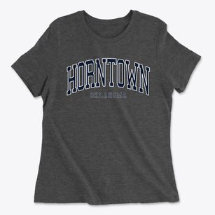 Horntown Oklahoma Traditional Women's Cotton T-Shirt
