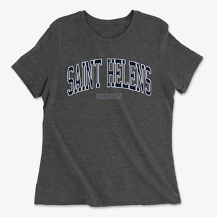 St. Helens Oregon Traditional Women's Cotton T-Shirt
