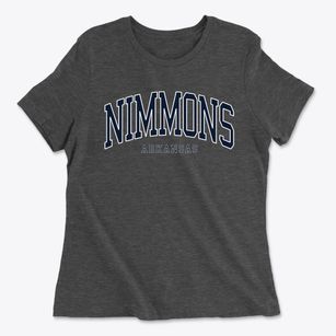 Nimmons Arkansas Traditional Women's Cotton T-Shirt