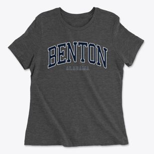 Benton Alabama Traditional Women's Cotton T-Shirt