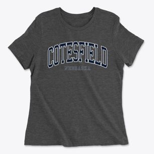 Cotesfield Nebraska Traditional Women's Cotton T-Shirt