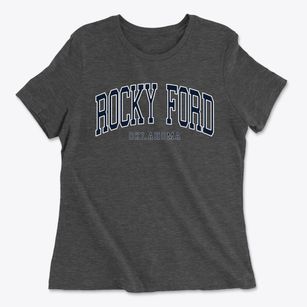 Rocky Ford Oklahoma Traditional Women's Cotton T-Shirt