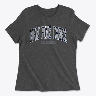 New Pine Creek California Traditional Women's Cotton T-Shirt