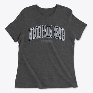 North Palm Beach Florida Traditional Women's Cotton T-Shirt