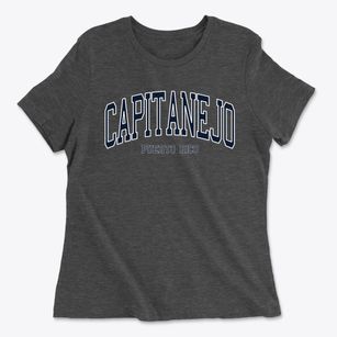 Capitanejo Puerto Rico Traditional Women's Cotton T-Shirt