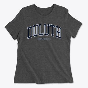 Duluth Minnesota Traditional Women's Cotton T-Shirt