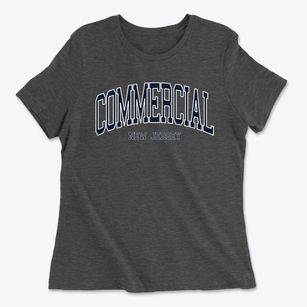 Commercial New Jersey Traditional Women's Cotton T-Shirt