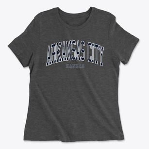 Arkansas City Kansas Traditional Women's Cotton T-Shirt