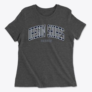 Oregon Shores Oregon Traditional Women's Cotton T-Shirt
