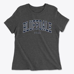 Bluffdale Utah Traditional Women's Cotton T-Shirt
