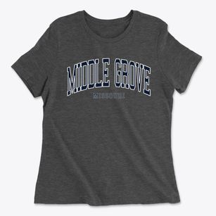 Middle Grove Missouri Traditional Women's Cotton T-Shirt
