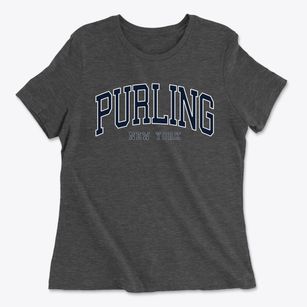 Purling New York Traditional Women's Cotton T-Shirt