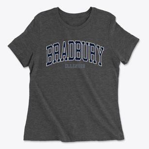 Bradbury Illinois Traditional Women's Cotton T-Shirt