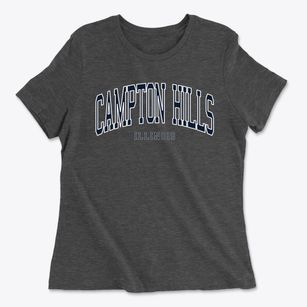 Campton Hills Illinois Traditional Women's Cotton T-Shirt