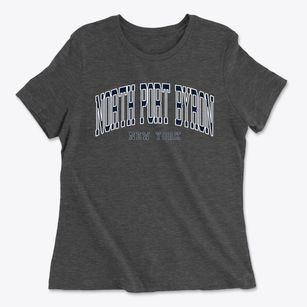 North Port Byron New York Traditional Women's Cotton T-Shirt