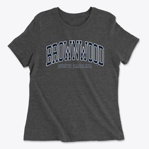 Brownwood North Carolina Traditional Women's Cotton T-Shirt