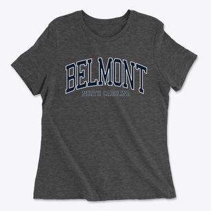 Belmont North Carolina Traditional Women's Cotton T-Shirt