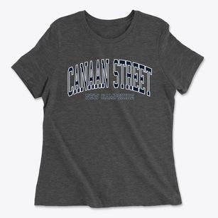 Canaan Street New Hampshire Traditional Women's Cotton T-Shirt