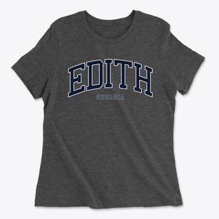 Edith Georgia Traditional Women's Cotton T-Shirt