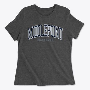 Middlepoint Maryland Traditional Women's Cotton T-Shirt