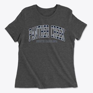 Panther Creek North Carolina Traditional Women's Cotton T-Shirt