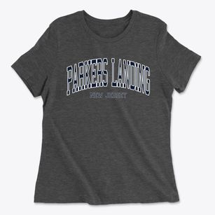 Parkers Landing New Jersey Traditional Women's Cotton T-Shirt