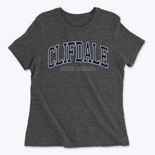 Clifdale North Carolina Traditional Women's Cotton T-Shirt