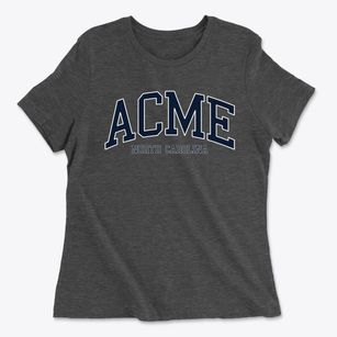 Acme North Carolina Traditional Women's Cotton T-Shirt