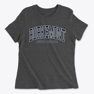 Burkemont North Carolina Traditional Women's Cotton T-Shirt