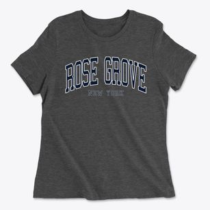 Rose Grove New York Traditional Women's Cotton T-Shirt