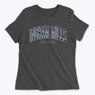 Ingham Mills New York Traditional Women's Cotton T-Shirt