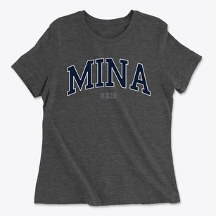 Mina Ohio Traditional Women's Cotton T-Shirt