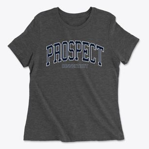 Prospect Connecticut Traditional Women's Cotton T-Shirt